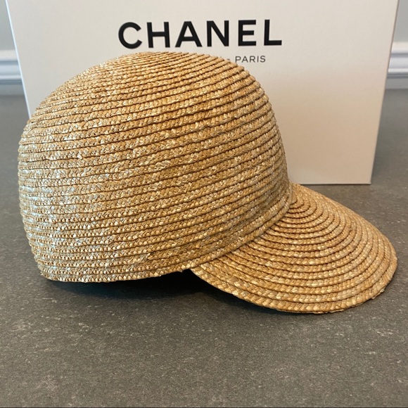 Sold !!!! Chanel Straw Cap - Picture 3 of 8